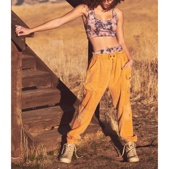 Free People Pants - NWT FP Movement Safari Side Jogger / Coconut